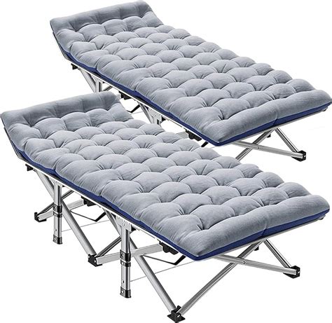 Amazon DoCred Folding Camping Cots For Adults Heavy Duty Cot With