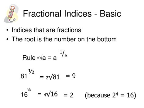 PPT - Mastering Fractional Indices: Unlock the Power of Roots and ...