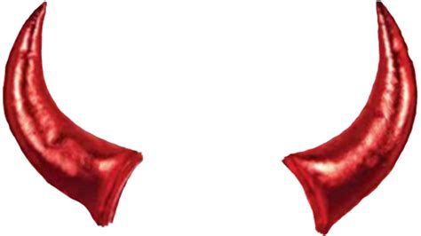 Download Realistic Devil Horns Png Vector Transparent Download