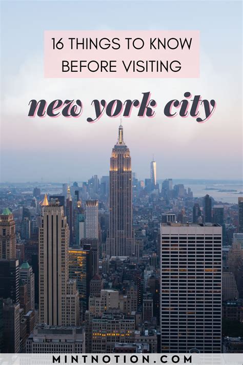 First Time In New York City 15 Essential Travel Tips In 2023 Visit