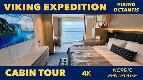 Viking Cruises Nordic Penthouse Cabin Tour Viking Expeditions Youtube