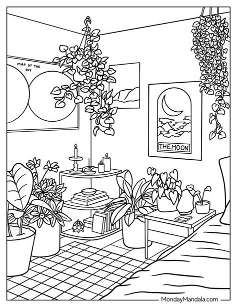 26 Aesthetic Coloring Pages Free Pdf Printables Free Printable