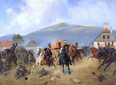 Skirmish During Hungarian Revolution 1848 1849 PNG Pinturas Artistas