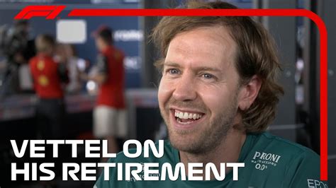 Sebastian Vettel On His F1 Retirement YouTube