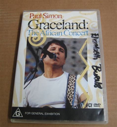 PAUL SIMON GRACELAND THE AFRICAN CONCERT DVD CDs DVDs Gumtree