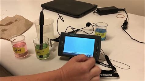 Cabled Ph Sensor Calibration With Labquest Youtube