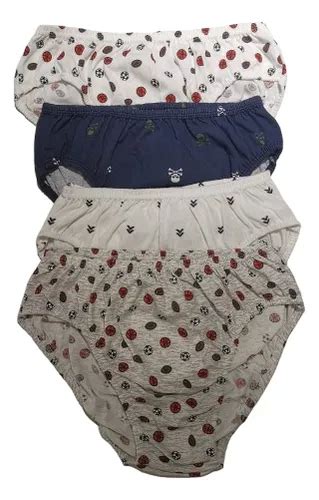 Bikini Calzón Caballero Estampado Colores Paquete Piezas Meses sin