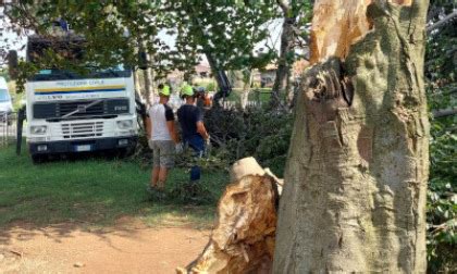 Danni Ingenti A Ceriano Protezione Civile Al Lavoro Prima Saronno