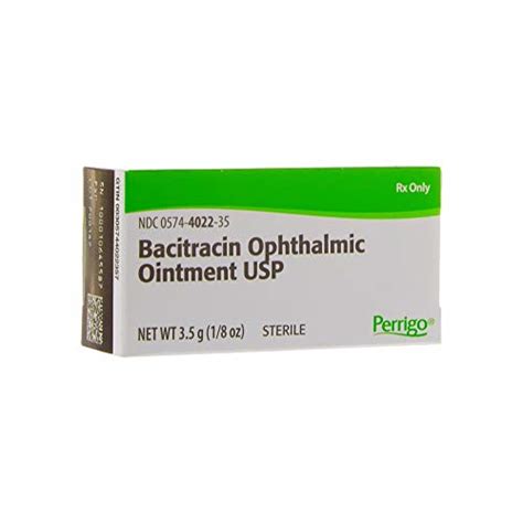 Amazon Pharmacy: Bacitracin (Generic for Baciguent, Ophthalmic Ointment)