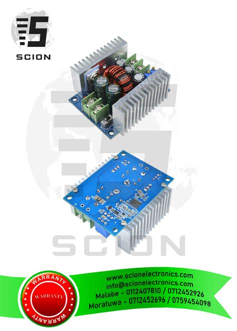 300w 20a Dc Dc Buck Converter Cc Cv Step Down Module Scion Electronics