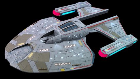 Norway Class Starship Dorsal Beauty Shot By Enethrin On Deviantart