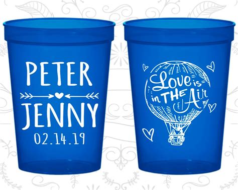 Custom Plastic Cups Personalized Cups Wedding Cups Personalized Plastic Cups Stadium Cups