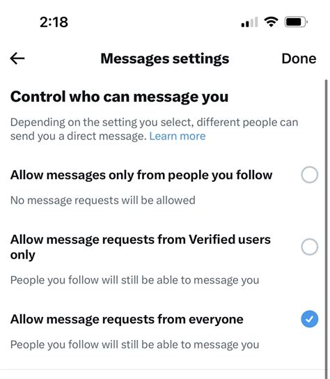 Noah On Twitter PSA Make Sure You Check Your Message Settings