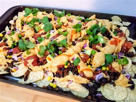 Vegan Nachos With Cheesy Sauce An Imperfect Vegan