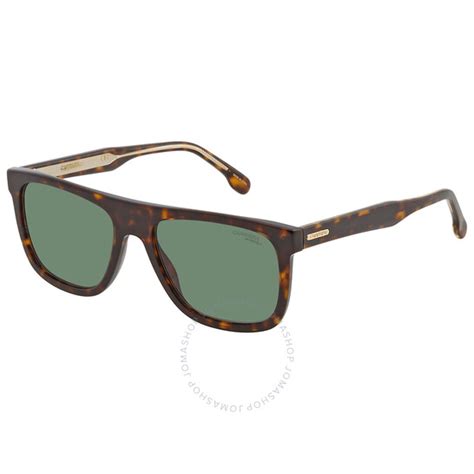 Carrera Green Browline Men S Sunglasses Carrera 267 S 0086 Qt 56 716736422572 Sunglasses