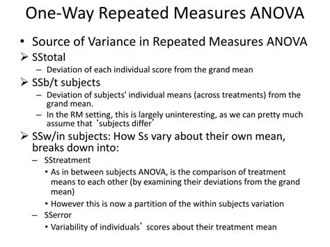 Ppt Repeated Measure Design Of Anova Powerpoint Presentation Free