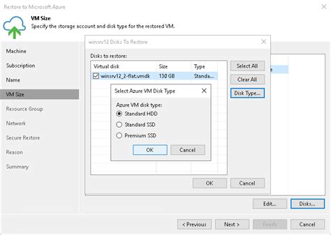 Step 4 Specify VM Size And Disks User Guide For VMware VSphere