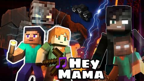 HEY MAMA Minecraft Animation Herobrine Revenge YouTube