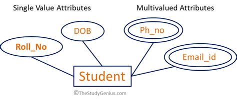 Types Of Attributes In Dbms