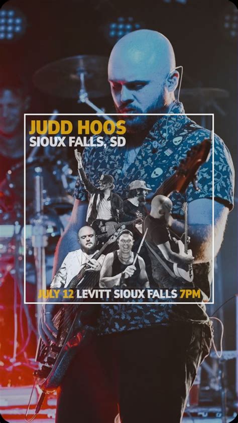 Judd Hoos The Midwest Rock Band On Tour Now