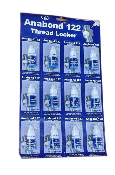 Anabond Thread Locker 122 4ml Sheet At Best Price In Thrissur ID