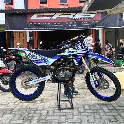 Jual Decal Klx Bf Sticker Klx Gordon Dtracker Supermoto Khusus Design