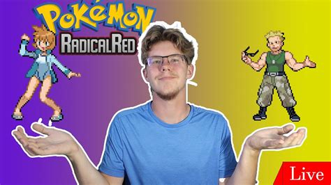 DEFEATING MISTY AND SURGE TODAY Radical Red Nuzlocke YouTube