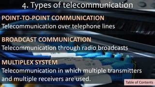 Telecommunication Introduction | PPT