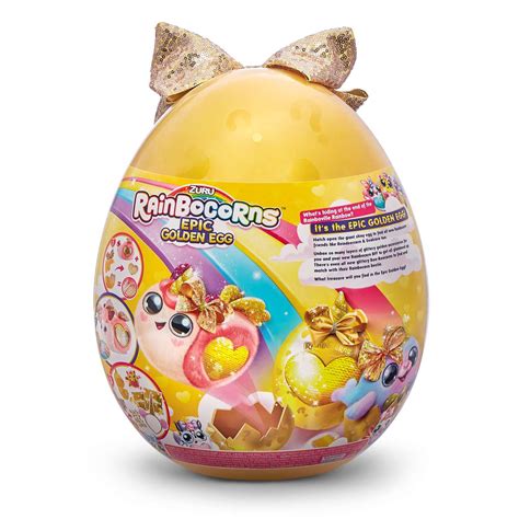 Игрушка Rainbocorns Golden egg surprise S3 в непрозрачной упаковке ...