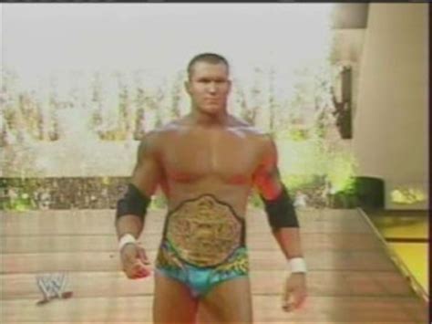 Randy Orton Vs Triple H WWE Unforgiven 2004 Evolution Photo