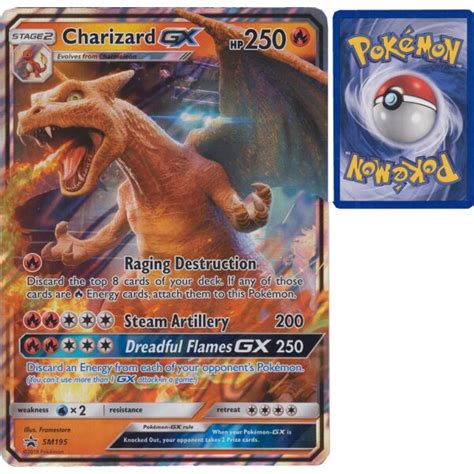 Sm Charizard Gx Oversized Promokarte Englisch