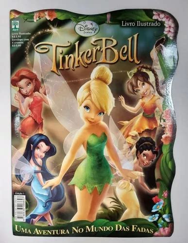 Álbum Figurinhas Tinkerbell Aventura No Mundo Das Fadas Parcelamento