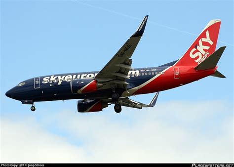 OM NGE SkyEurope Airlines Boeing 737 76N WL Photo By Joop Stroes ID