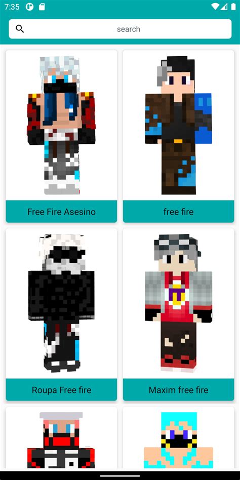 F F Skins For Minecraft สำหรับ Android ดาวน์โหลด