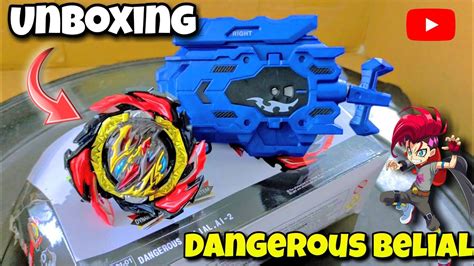 Dangerous Belial Beyblade Unboxing And Review Pocket Toon Youtube