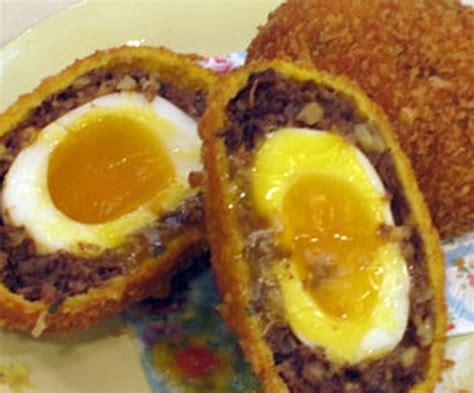 Duck And Black Pudding Scotch Egg Good Food Channel