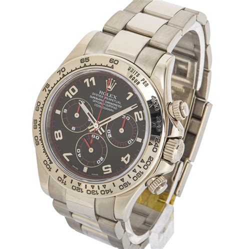 Rolex Daytona White Gold Racing Dial 116509 For Sale At 1stDibs