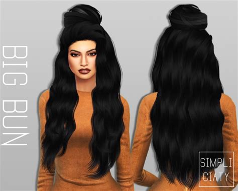 Beautiful Bun Hairstyles For Sims 4