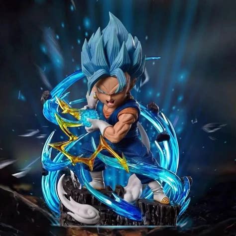 Action Figure Dragon Ball Z Goku Vegeta Super Vegetto Super Saiyajin