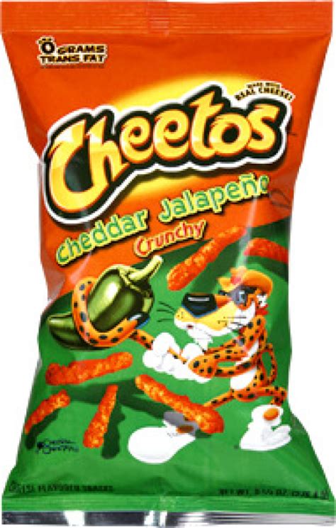 Cheetos Cheddar Jalapeno Crunchy Cheese Flavored Snacks Cheetos