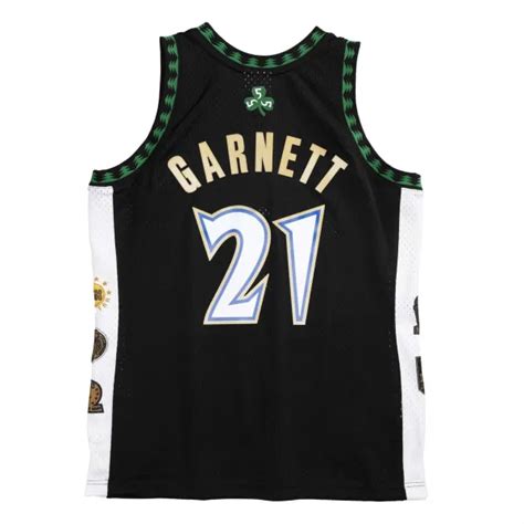 Camiseta Kevin Garnett Retro Swingman Con Los Timberwolves HOF