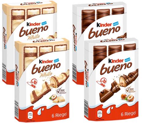 Baton Wafelki Zestaw Kinder Bueno White Szt De