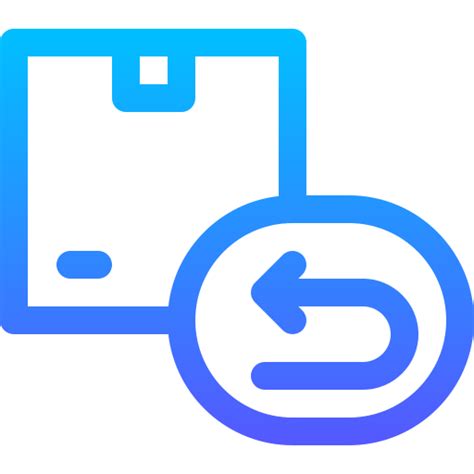 Return Basic Gradient Lineal color icon