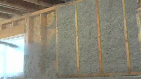 How To Install Cellulose Insulation Youtube