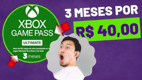 GAME PASS ULTIMATE MAIS BARATO QUE VOCÊ VAI ACHAR 3 meses por R 40