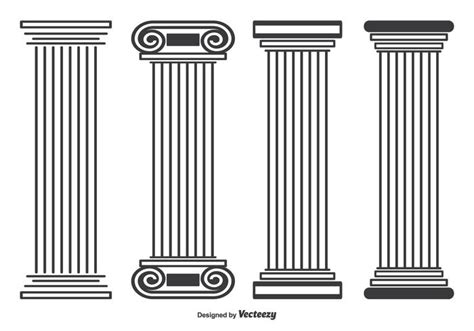 Roman Pillars Drawing at PaintingValley.com | Explore collection of ...