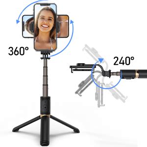 Blukar Perche Selfie Bluetooth En Selfie Stick Tr Pied B Ton