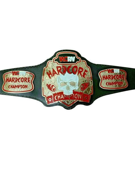 Wcpw Hardcore Wrestling Championship Belt Aspire Leather