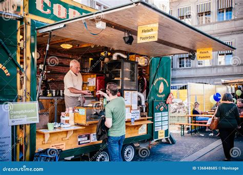 Pastries Bakery and Food Truck in Zurich, Switzerland Editorial Image - Image of switzerland ...