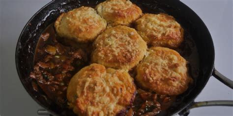 Minced Beef Cobbler With Cheesy Scones Recipe